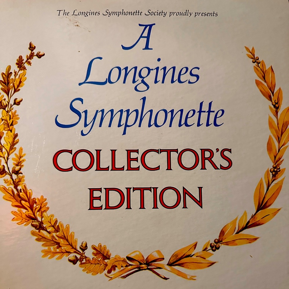 The Longines Symphonette Society Vinyl SET  **NEW COLLECTOR’S EDITION**